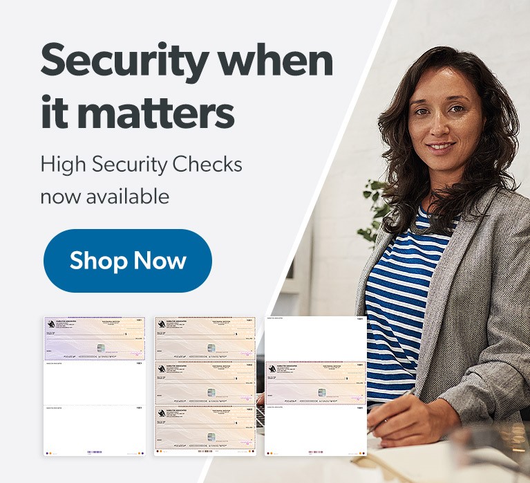High Security Checks - Shop Now